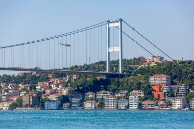 İstanbul, Türkiye, 23.07.2017, Boğaz Kıtalararası Yüzme Yarışması 'ndan yüzücülerin görüntüleri