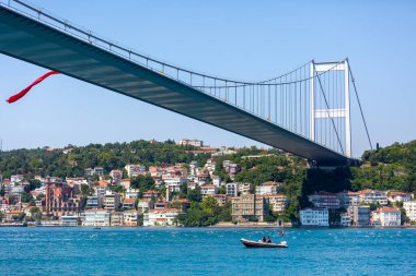 İstanbul, Türkiye, 23.07.2017, Boğaz Kıtalararası Yüzme Yarışması 'ndan yüzücülerin görüntüleri