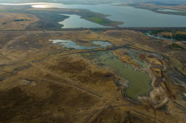Türkiye 'nin Diyarbakır ilçesi. Devegeidi barajı