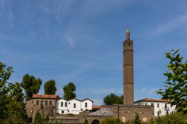 Türkiye 'nin Diyarbakır ilçesi. Hz. Sleyman Camii. Asırlardır tarihsel yapısını koruyor. İslam tarihinin en önemli camilerinden biridir..