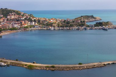 Bartin 'deki Amasra' nın güzel hava manzarası
