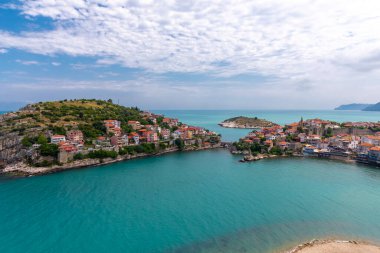 Bartin 'deki Amasra' nın güzel hava manzarası