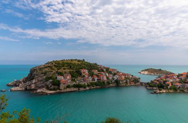 Bartin 'deki Amasra' nın güzel hava manzarası