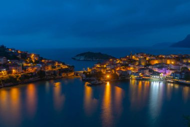 Bartin 'deki Amasra' nın güzel hava manzarası