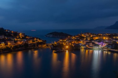 Bartin 'deki Amasra' nın güzel hava manzarası