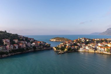 Bartin 'deki Amasra' nın güzel hava manzarası
