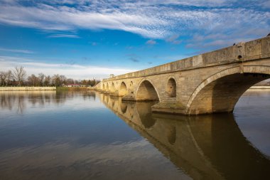 meric bridge and selimiye mosque, Edirne, Turkey