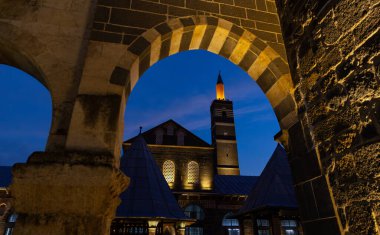 Diyarbakır 'ın merkezi Büyük Cami Manzarası (Ulu Cami),
