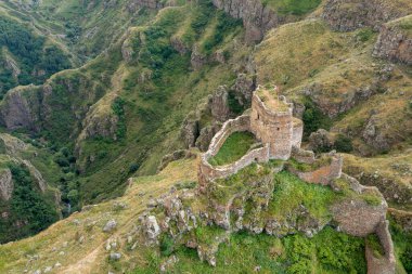 Devil Castle (Seytan Kalesi), also known as Cildiran Castle and Kal-I Devil, escape, demon fortress is also passed, Ardahan nearby Kars, Turkey