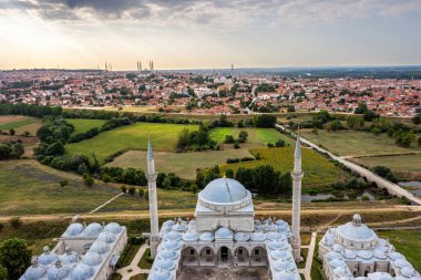 II.Beyazid Camii, Selimiye Camii, Ucserefeli Camisi, Edirne Türkiye 