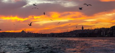 İstanbul 'da İstanbul' da İstanbul gezisi ile Galata Kulesi manzarası