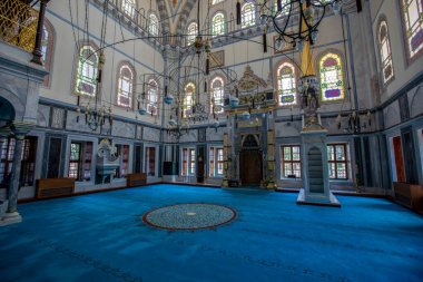 Uskudar Ayazma Camii. İyi bir açıdan. Caminin içinden farklı bir detay. 21 Eylül 2022, Türkiye