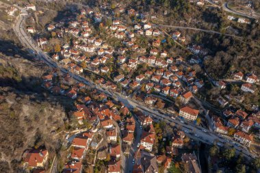 Bolu 'nun güzel bölgesi Goynuk ve tarihi Osmanlı evlerinin manzarasıdır..