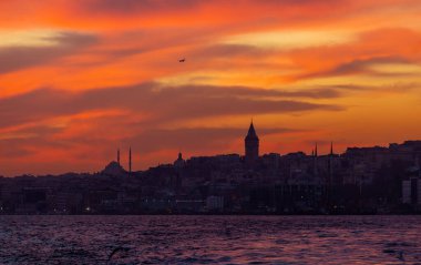 İstanbul 'da İstanbul' da İstanbul gezisi ile Galata Kulesi manzarası