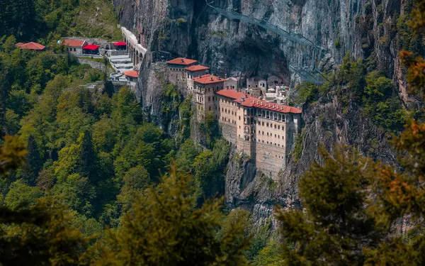 Sumela Manastırı (Türkçe: Smela Manastır), Trabzon ilinin Maka ilçesinde bulunan bir Rum Ortodoks manastırı..