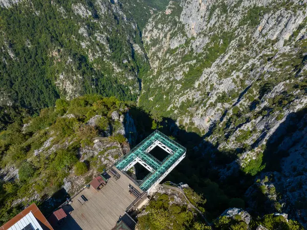 stock image Catak Canyon and Glass Observation Deck located in Kre Mountains National Park in Azdavay District of Kastamonu Province