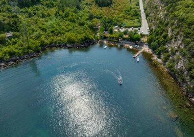 Gideros Körfezi 'nin güzel manzarası - Kılavuz, Kastamonu, Türkiye