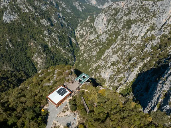 stock image Catak Canyon and Glass Observation Deck located in Kre Mountains National Park in Azdavay District of Kastamonu Province