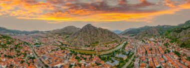 Amasya 'nın panoramik manzarası, Türkiye