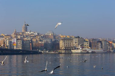 Galata Kulesi (Galata Kulesi), İstanbul, Türkiye 'de yer alan ünlü bir simgedir.