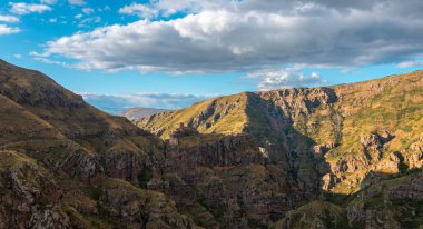 Devil Castle (Seytan Kalesi), also known as Cildiran Castle and Kal-I Devil, escape, demon fortress is also passed, Ardahan nearby Kars, Turkey