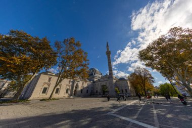 Beyazit Mosque - 16th century Ottoman imperial mosque as seen from the Beyazt Square (Freedom Square).