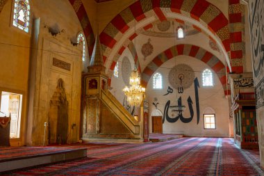 15. yüzyıl Eski Camii (Eski Camii), güzel erken dönem Osmanlı mimarisi