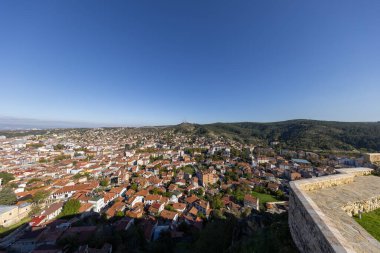 View of the buildings from the center of Kastamonu Province clipart