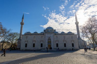 Beyazit Mosque - 16th century Ottoman imperial mosque as seen from the Beyazt Square (Freedom Square).