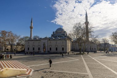 Beyazit Mosque - 16th century Ottoman imperial mosque as seen from the Beyazt Square (Freedom Square).