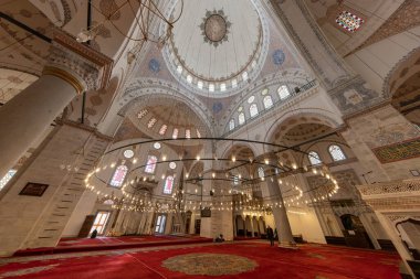 Beyazit Mosque - 16th century Ottoman imperial mosque as seen from the Beyazt Square (Freedom Square).