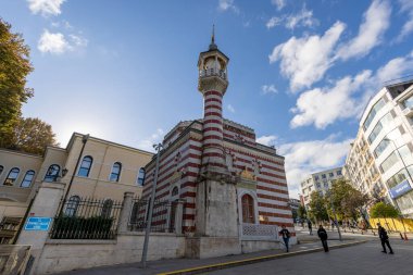 İstanbul 'da Vilayet Camii (Türkçe: nalli mescid) görünümü