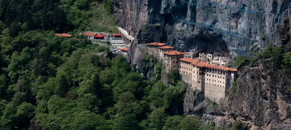 Sumela Manastırı (Türkçe: Smela Manastır), Trabzon ilinin Macka ilçesinde bulunan bir Yunan Ortodoks manastırı..