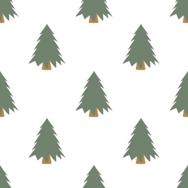 Ormandaki firavun ağacı. İskandinav tarzında kusursuz desen