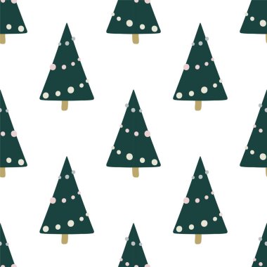 Çelenkli Noel ağacı. Kış festivali kusursuz.. 