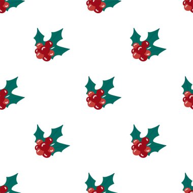 Kırmızı böğürtlenli süslü püslü yapraklar. Kış festivali kusursuz.. 