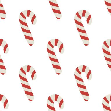 Noel şekeri. Tatlı, kusursuz desen. 