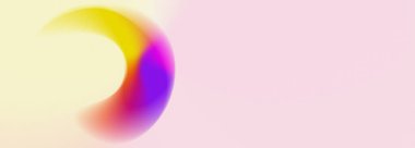 Yumuşak, dokulu bir arkaplan üzerine kurulmuş, canlı renklere sahip bulanık, dalgalı bir şekle sahip modern, soyut bir arkaplan. Bu görüntü hareket ve akıcılık hissi veriyor.. 