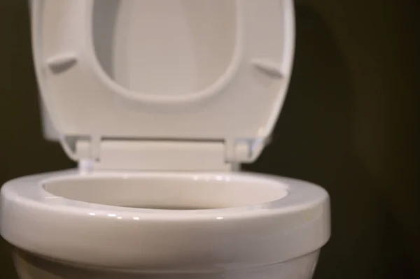 Urin Auf Toilettensitz Nach Unten Gelassen Hochwertiges Foto — Stockfoto
