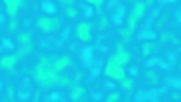 Синяя Абстрактная Волна Контурный Эффект Петля Видео Фон — стоковое видео