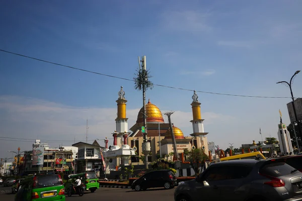Sukabumi Giava Occidentale Indonesia Luglio 2022 Grande Moschea Sukabumi Masjid — Foto Stock