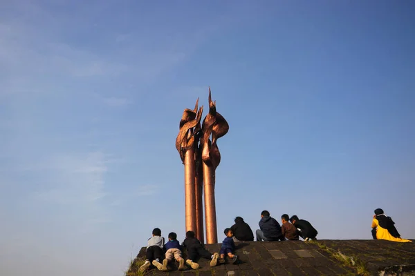 Bandung Jawa Zachodnia Indonezja Lipca 2022 Ludzie Wykonujący Różne Czynności — Zdjęcie stockowe