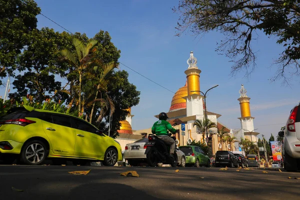 Sukabumi Jawa Zachodnia Indonezja Lipca 2022 Wielki Meczet Sukabumi Lub — Zdjęcie stockowe