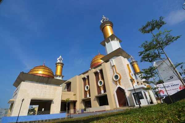 Sukabumi Jawa Zachodnia Indonezja Lipca 2022 Wielki Meczet Sukabumi Lub — Zdjęcie stockowe