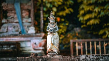 Buda heykelinin yakın plan fotoğrafı.