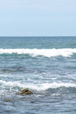 Avustralya 'da güzel okyanus dalgaları