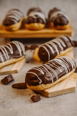 Vanilyalı ev yapımı çikolata.