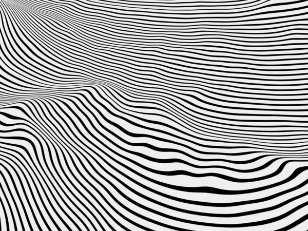 Zwart Wit Abstracte Achtergrond Gestreepte Lijnen — Stockfoto