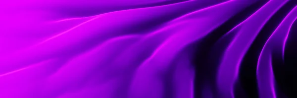 Rendering Purple Black Abstract Wave Background — Foto Stock
