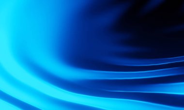 3B görüntüleme Mavi ve siyah dalga arkaplanı.